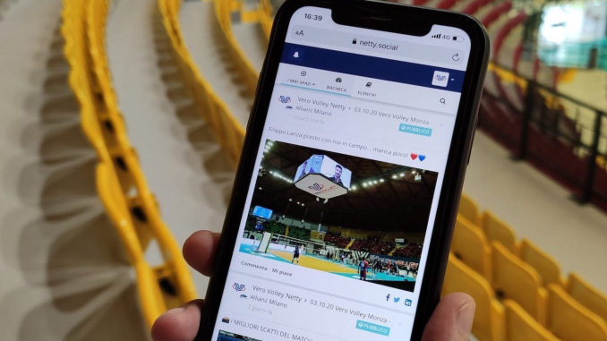 Vero Volley, Web App, Digital platform